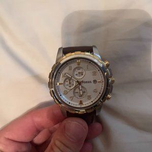 Fossil Gold and Silver Men's Watch